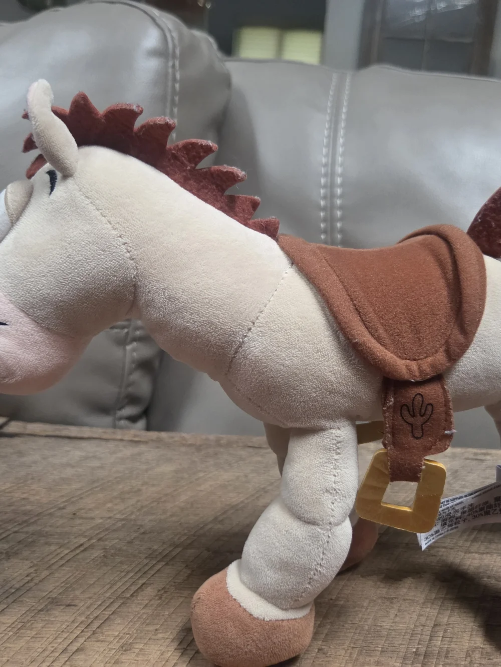 DISNEY PIXAR TOY STORY BULLSEYE PLUSH HORSE w/ POSEABLE LEGS ~ Bin S